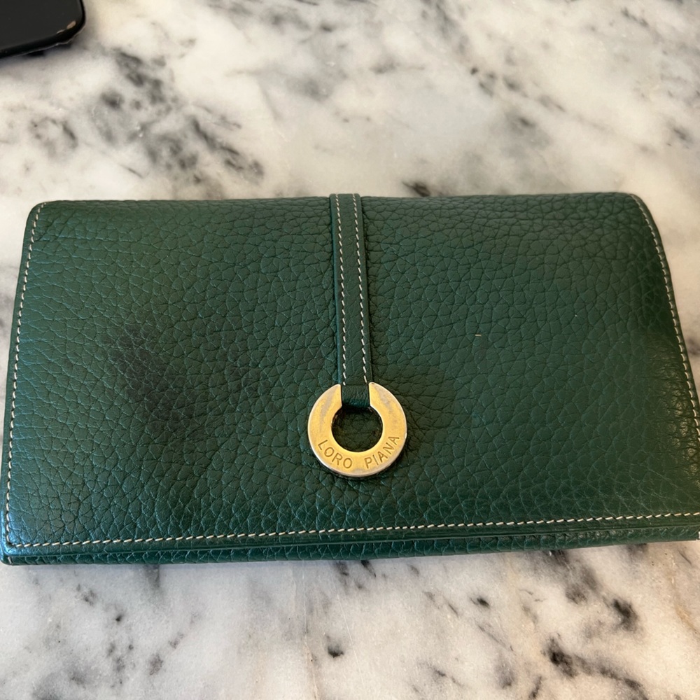 Loro Piana Leather Purse wallet